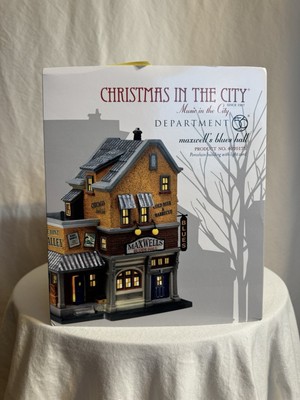 Dept 56 Maxwell s Blues Hall 4020175 NIB