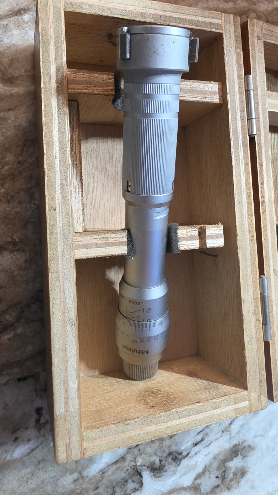 Mitutoyo 368-867 Type II Bore gage Holtest: 1.00-1.20″ Inside Hole Mic 261380
