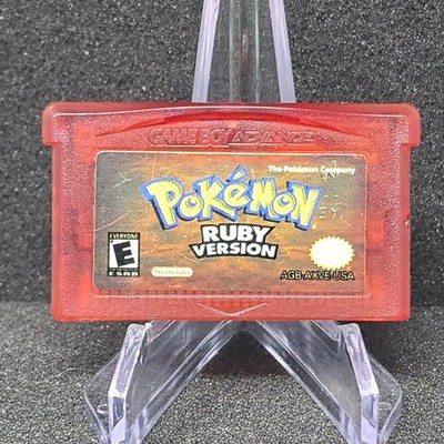 Pokemon Ruby Version Nintendo Gameboy Advance GBA 2003 Good Battery TESTED SAVES