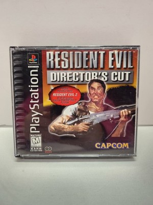 Resident Evil Director's Cut PlayStation 1 PS1 Black Label CIB Reg Crd