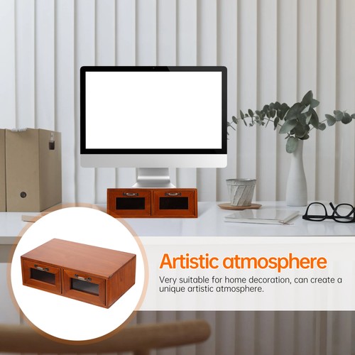 Erhöhte Speicherbox Büro Computermonitor Steht Desktop-Monitor-Rack - 第 2/12 張圖片