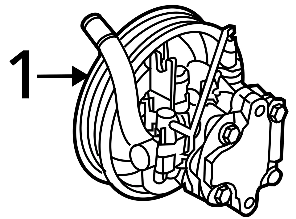 Bomba de columna de dirección asistida Kia Forte Koup 2010-2013 fabricante original JZNZR Foto 3 de 3