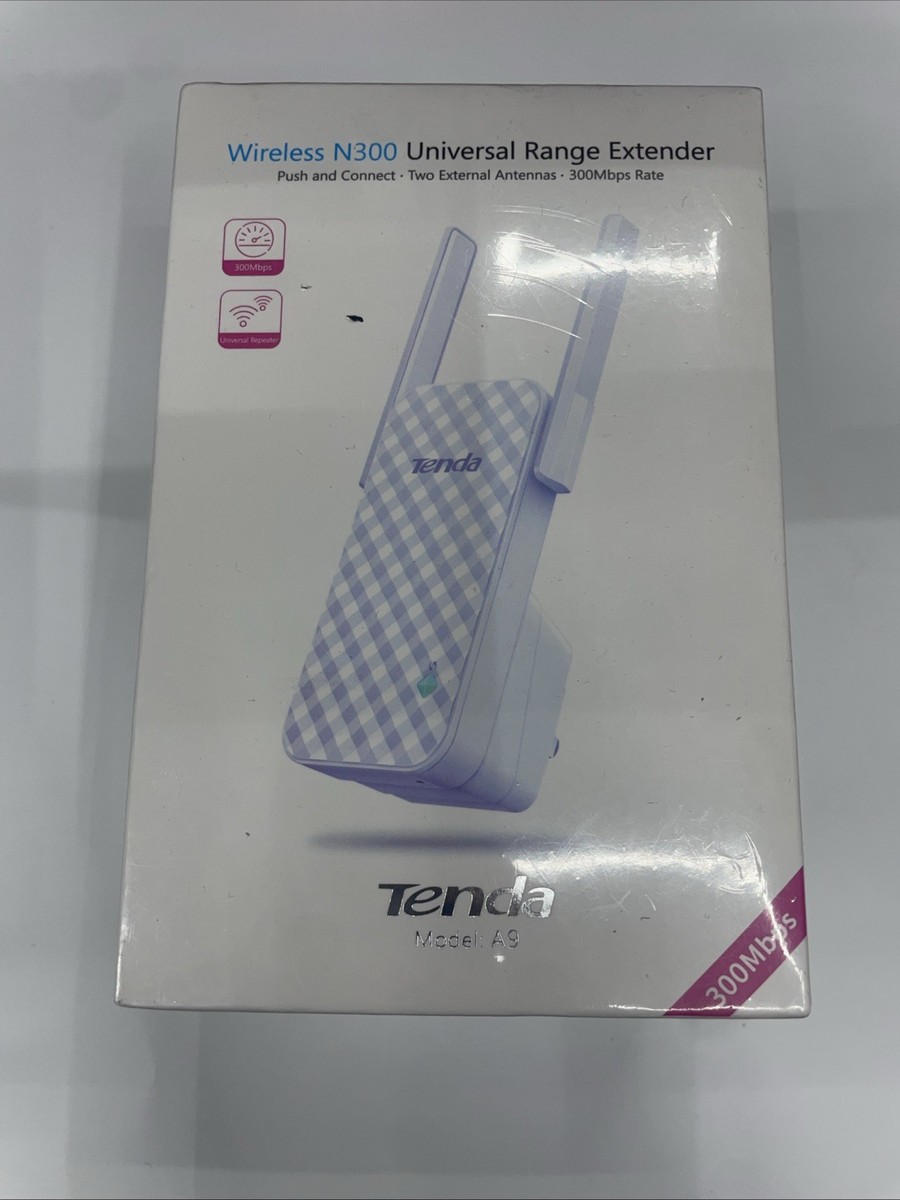 Tenda A9 Wireless N300 Universal Range Extender UK