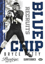 2015 Prestige BLUE CHIP RECRUITS #20 Bryce Petty RC Baylor Bears New York Jets