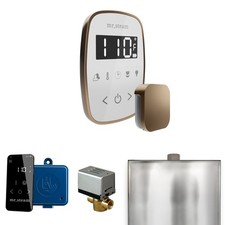 Mr. Steam BFWHNB ButlerFlex Control Package White Nouveau Bronze