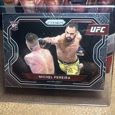 2021 Panini Prizm UFC Michel Pereira #183 Rookie Mixed Martial Arts Card