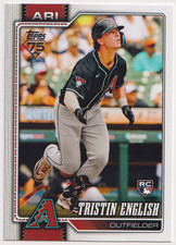 2026 Topps #346 Tristin English RC Arizona Diamondbacks