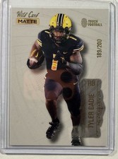 TYLER BADIE 2022 Wild Card Matte GOLD PARALLEL RC ROOKIE #189/200 !