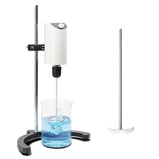 Precision Lab Stirrer: 10L Capacity, Adjustable Speed 100-2500rpm, Overload Safe - Image 3 of 4