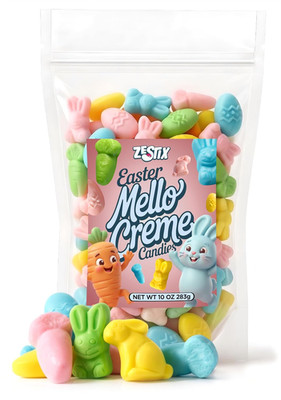 Easter Mello Creme Mix 10Oz Bag   Spring Assorted Pastel Easter Candy, Perfect f