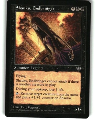 Magic the Gathering - Mirage Shauku, Endbringer Rare 1996