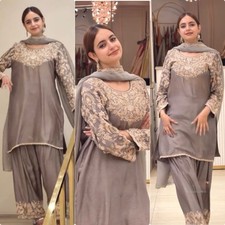 Pakistani Farshi Salwar Kameez Ready To Wear Suit Indian Wedding Party Bollywood