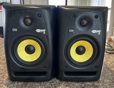 KRK Rokit 5 RPG2 Powered Studio Monitor Speakers - Pair in Black- For Parts