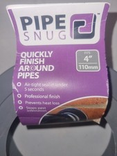 Easy Fit Pipe Snug  110mm Soil Waste Pipe or Flue Snug 100mm 