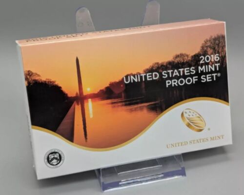 2016 U.S. Mint Proof Set in Original Government Packaging - 14 Coin Set