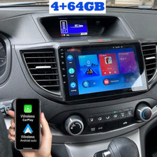 For Honda CRV 2012-2016 Wireless Carpaly Auto Android13 Car Radio GPS HD 10" 64G