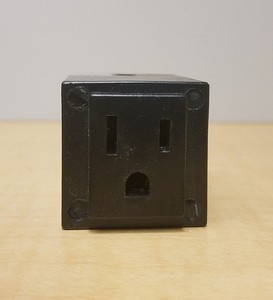 Outlet Adapter Black 3 Wire For H Style Track Lighting Nt Image Is Loading Outlet Adapter Black 3 Wire For H