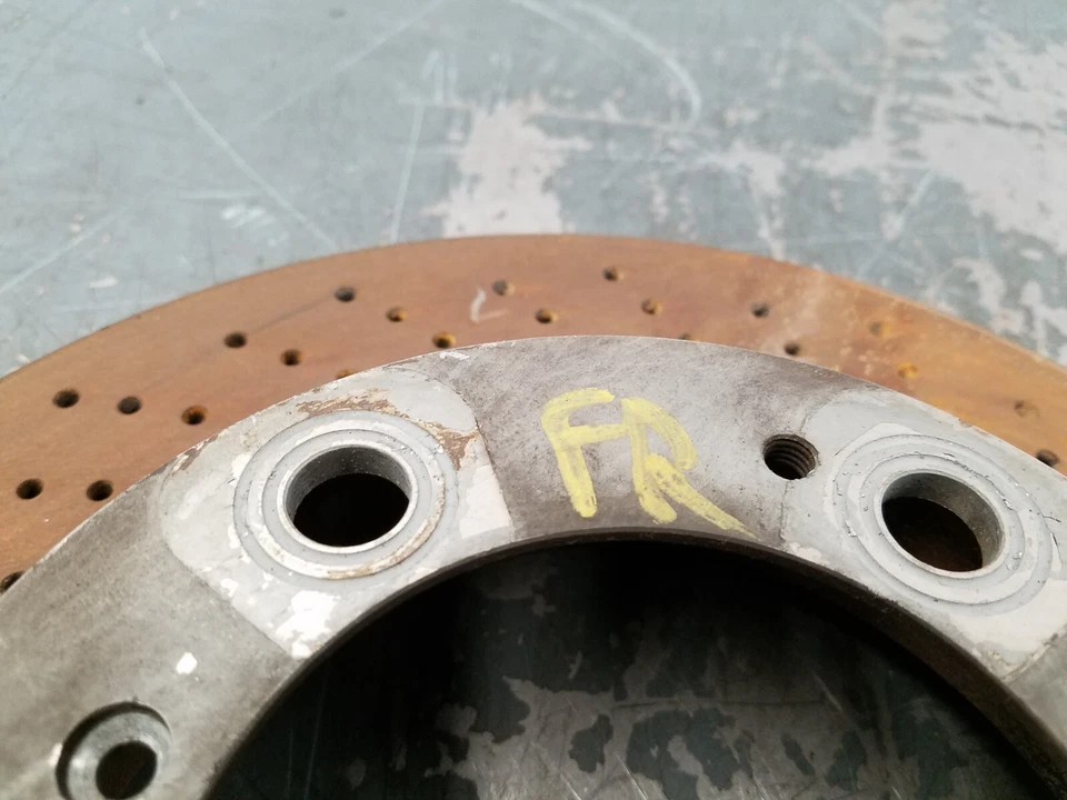 Комплект тормозных роторов 2006 Porsche Cayman S 987 #4205 P1 - Изображение 2 из 4