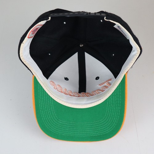 VTG Tennessee Volunteers Sports Specialties Hat Black Orange Script Snapback 90s - Picture 9 of 14