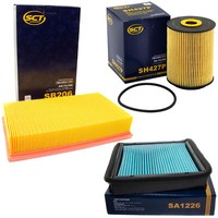 Inspektionspaket Filterset SCT FüR VW Golf II Jetta II 1.6 TD 19E 60 70 80 PS
