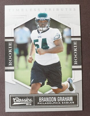 /100 BRANDON GRAHAM 2010 Panini Classics Timeless Tributes Silver SP Rookie RC