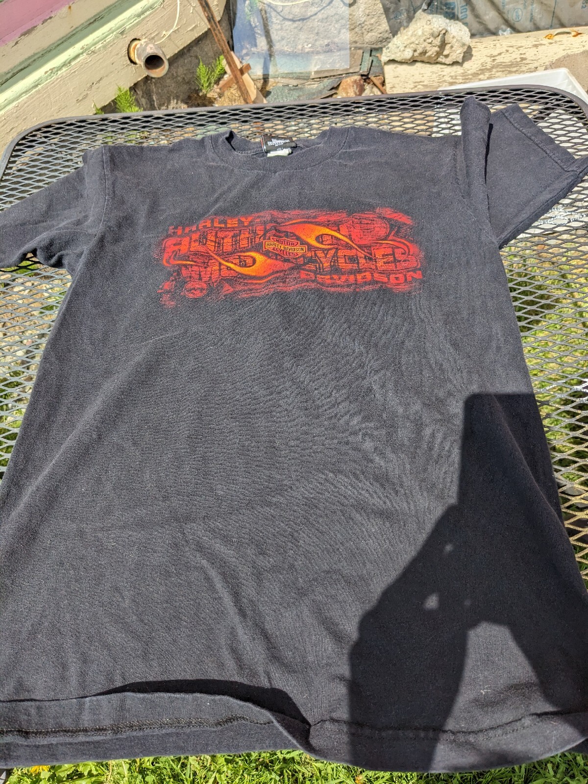 Harley Davidson Vintage Mens T Shirt Gem