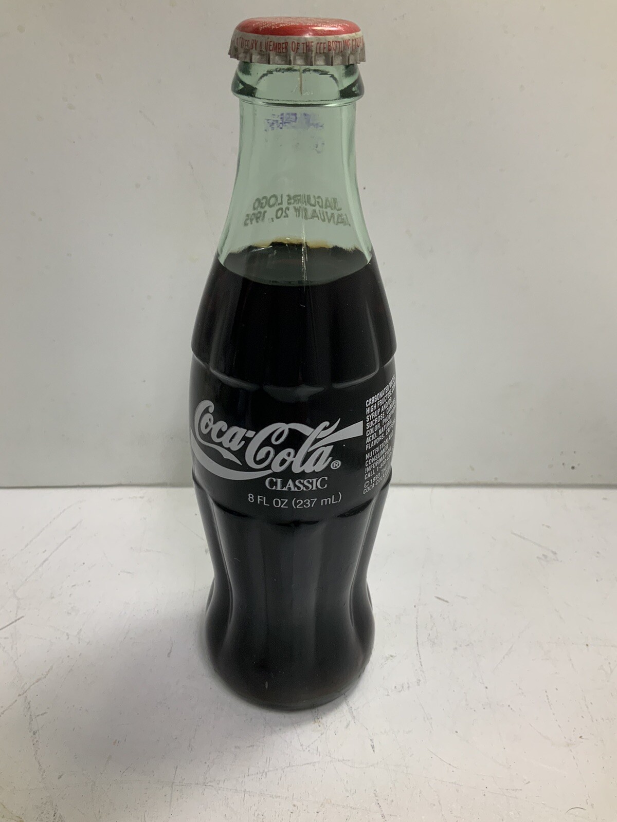 Coke CocaCola Jacksonville Jaguars Logo 8 oz Jan 20, 1995 Collectible