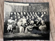 Rare Original framed Photograph: Daughters of Africa Society/Club ?? 1930s ??