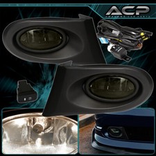 Smoke Fog Lights Lamps Pair Bezel Switch Relay Kit For 2002-2004 Acura Rsx Dc5 Smoke Fog Lights Lamps Pair Bezel Switch Relay Kit For 2002-2004 Acura Rsx Dc5