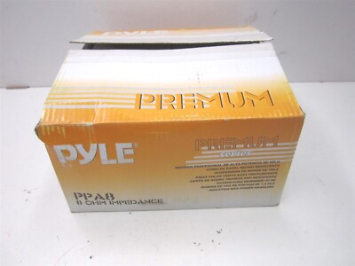 Pyle 8'' 500 Watt 89.2 dB, 8 Ohm High Powered Car Audio Sound Component Speaker