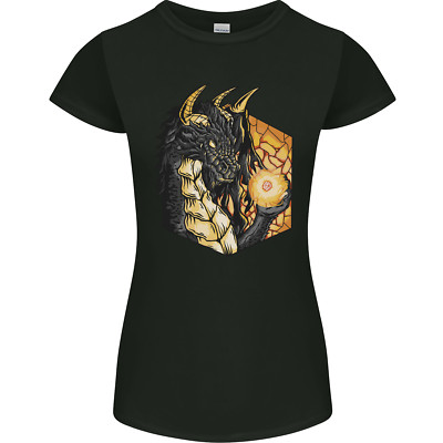 Dragon Dice RPG Rollenspiele Fantasy Damen Petite Cut T-Shirt