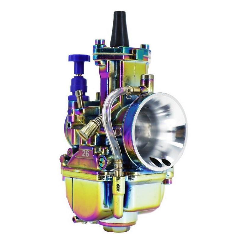 Carburateur PWK 26 titanium avec powerjet pour reprise maximale