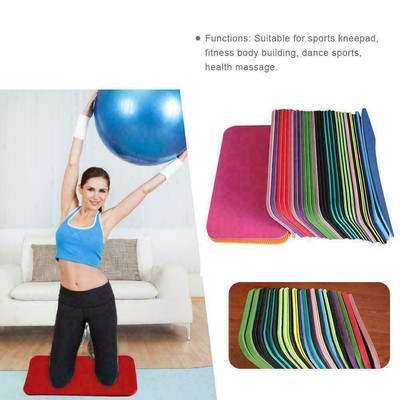 Yoga Knee Pad Cushion Anti-Slip Thick Exercise Travel Fitness Mat Floor ·New