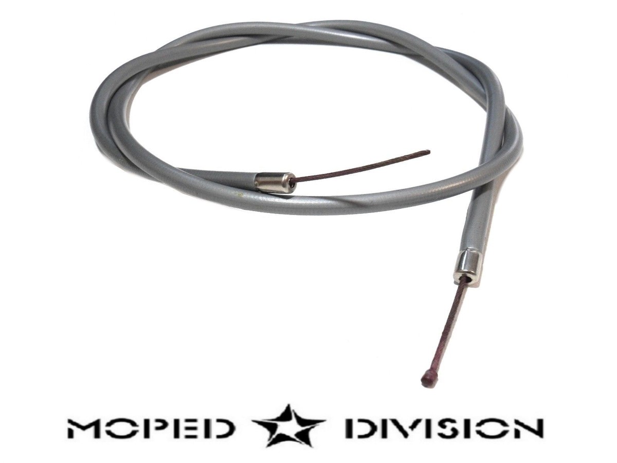 Universal Grey Moped Throttle Cable Short 31