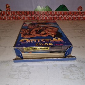 TECMO WORLD WRESTLING NINTENDO NES PAL A VERSIONE ITALIANA MATTEL CIB