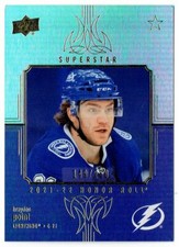2021-22 UPPER DECK HONOR ROLL SUPERSTAR GOLD BRAYDEN POINT 149/250 TAMPA BAY