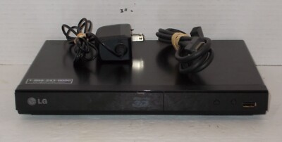 LG BP325 Blu-ray 3D Disc Player with HDMI Cable & Power Adapter ''NO REMOTE''