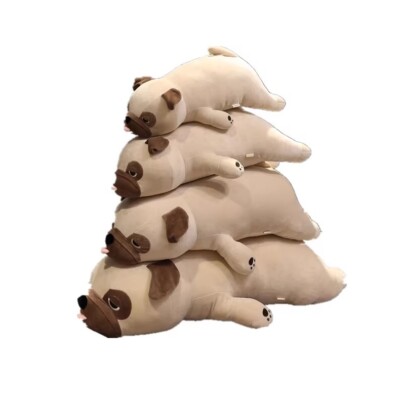 Soft Shar-Pei dog hug pillow, lying down style Bago doll down cotton, cute starl