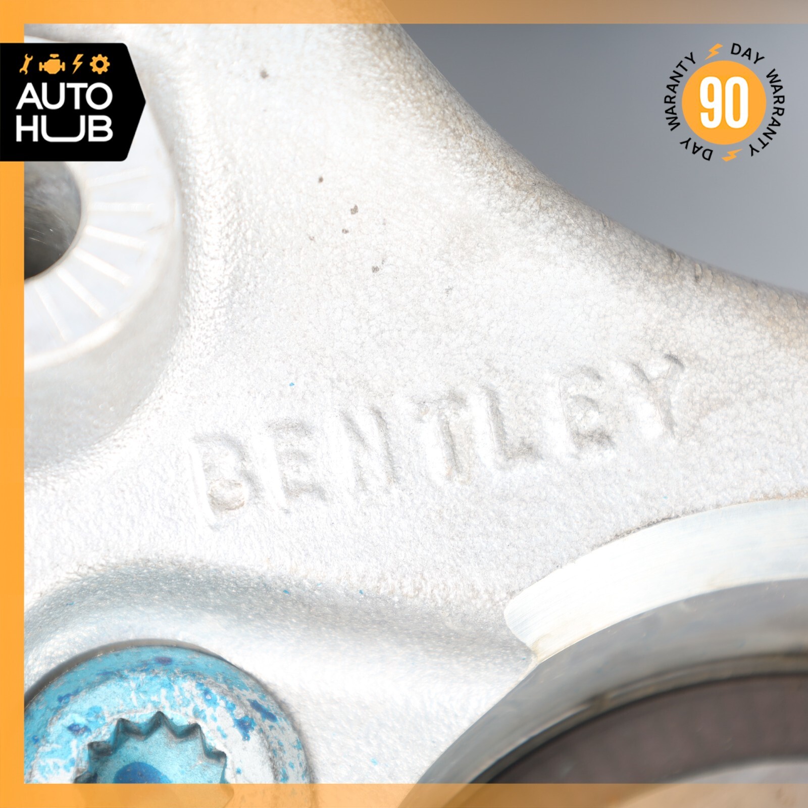 07-12 Bentley Continental GTC Rear Left Side Spindle Knuckle Hub OEM 59k