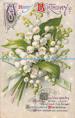 R542151 A Happy Birthday Mayflower Wildt and Kray Series 2322 1911