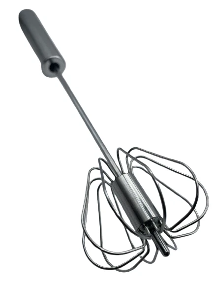 Semi-Automatic Egg Whisk Hand Push Egg Beater Stainless Steel Blender Mixer
Opens in a new window or