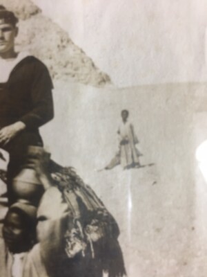 Photographie Vintage Égypte - Sphinx, Pyramides Kephren Et Mykerinos - Années 40