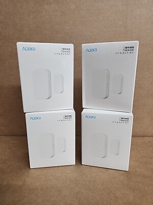 4 Pack Aqara Zigbee Door and Window Sensor Wireless Mini MCCGQ11LM New