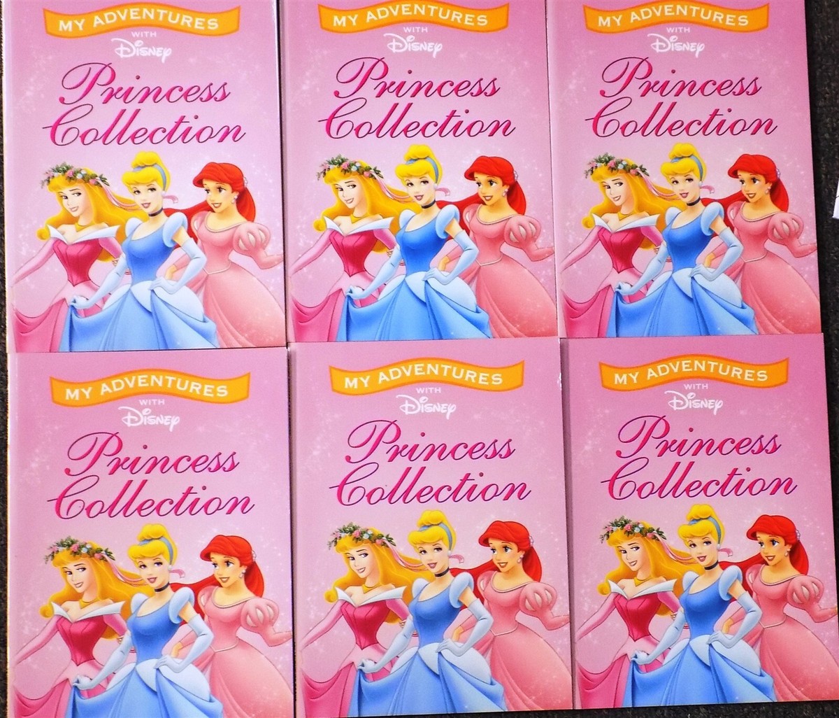 Lot of 6: My Adventures with Disney Princess Collection, Believe