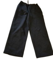 Preowned boys Kids foot locker black jogging pants size L 12/14