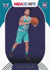 Grant Riller 2020-21 Panini NBA Hoops #217 Hornets RC rookie card. rookie card picture