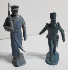 Vintage Plastic Toy Marx Military And Marx Alamo Soldiers