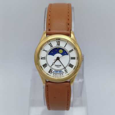 Citizen Junction Vega Moon phase Quartz Vintage Unisex Watch 2198