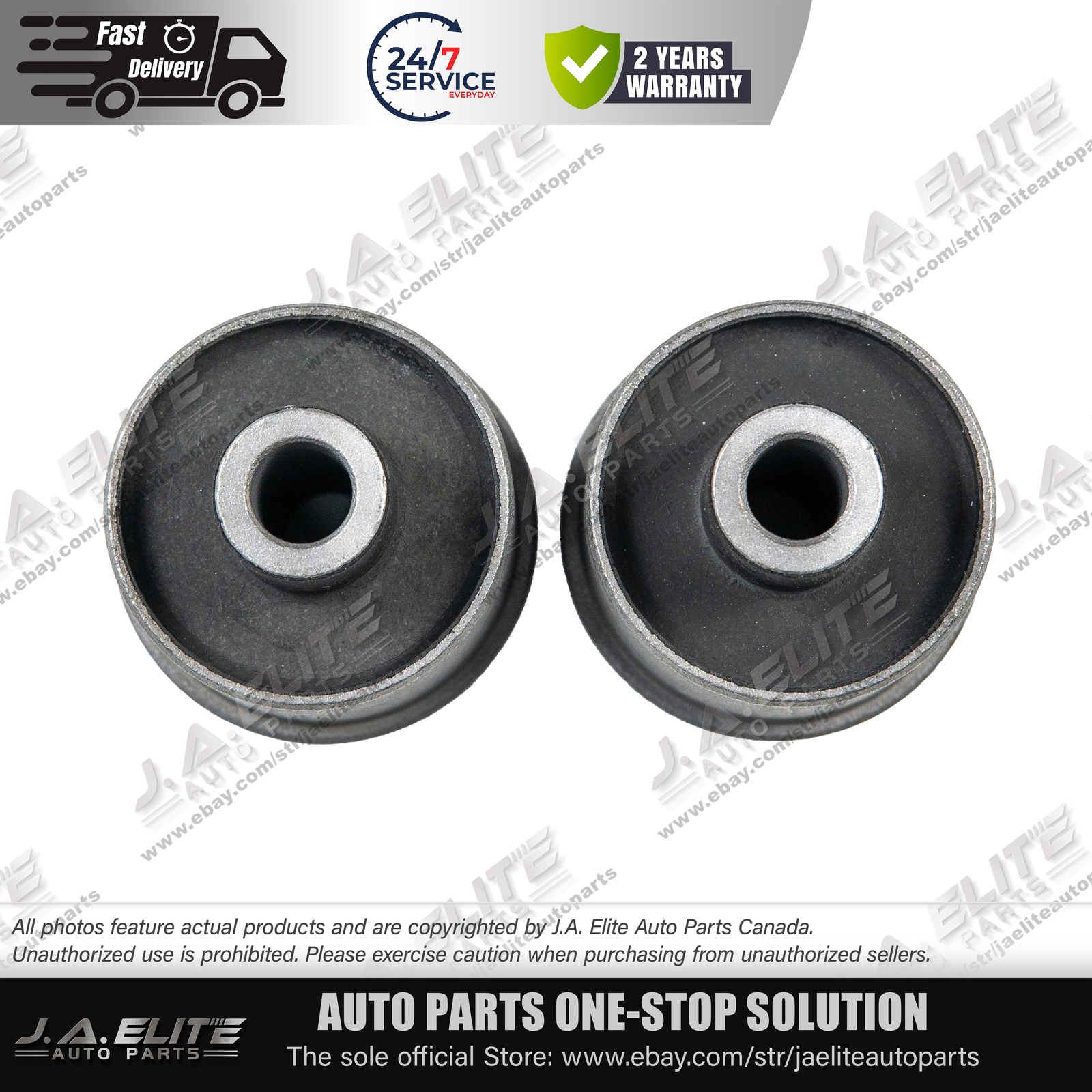 2 pcs Lower Arm Big Bushing 🚀 Maserati Ghibli Quattroporte 673007127/ 28