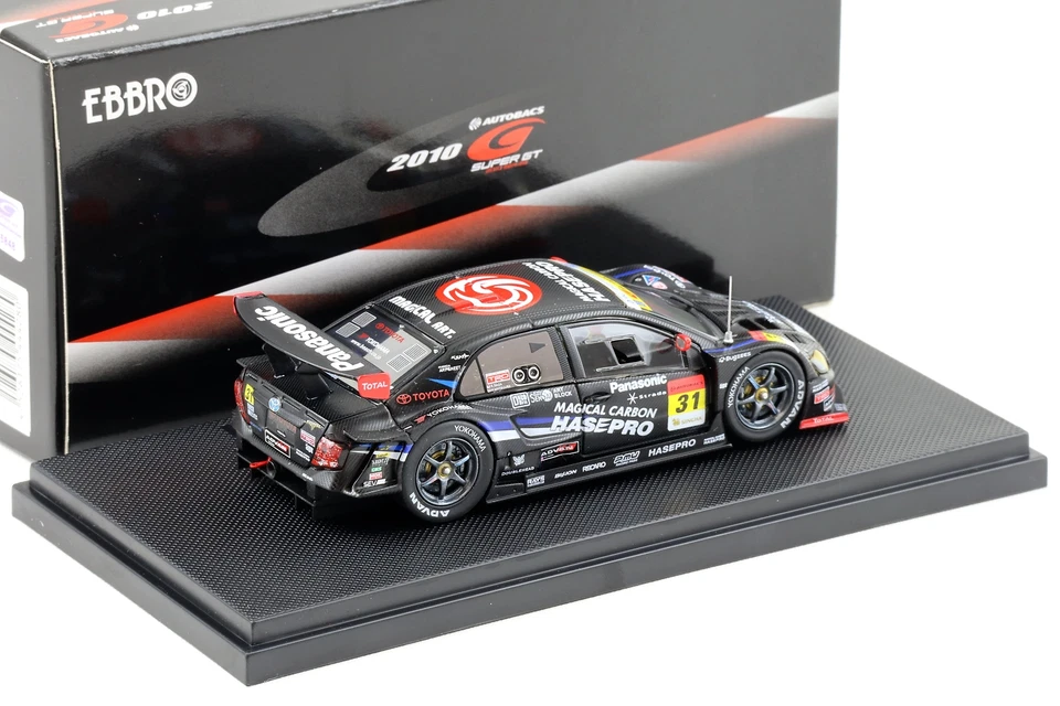 1:43 Ebbro Toyota Corolla Magical Carbonio Apr Axio Fuji Sprint Cup 2010 - Immagine 2 di 3